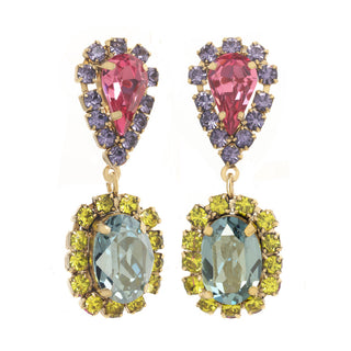 Boucles d'oreilles Neriah en Pastèque