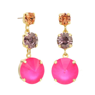 Boucles d'oreilles Torin en pastèque