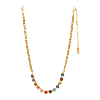 Mini Oakland Necklace in Sunset
