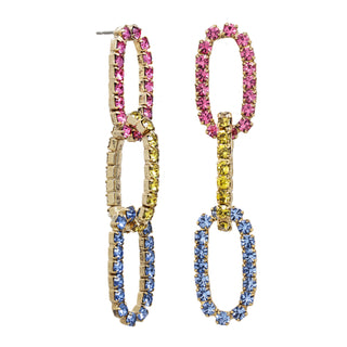 Stellan Earrings in Antique Gold