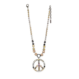 Peace POP Necklace in Metallics