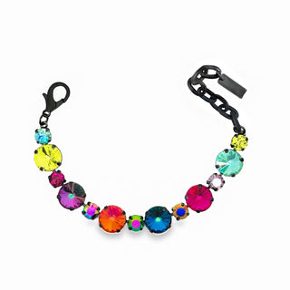 Trinity Bracelet in Gunmetal