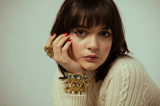Keira Cuff in Champagne
