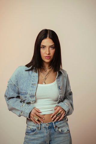 Ivo Necklace in Champagne