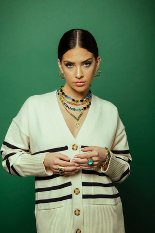 Jacci Ring In Light Gold