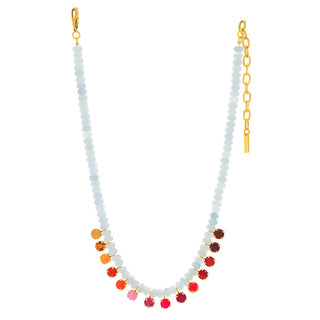 Bonnie Necklace in Light Blue