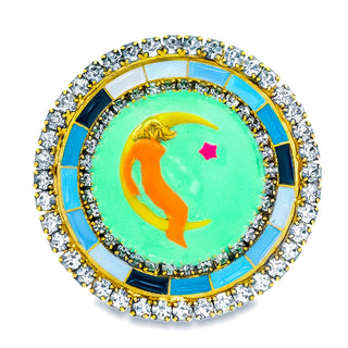 Lady of The Night Brooche