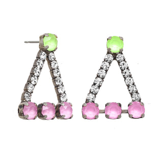 Candi Earrings in Antique Silver
