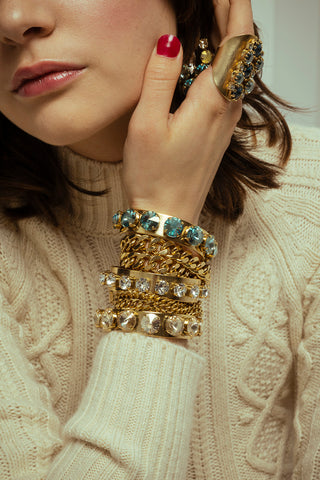 Keira Cuff in Champagne