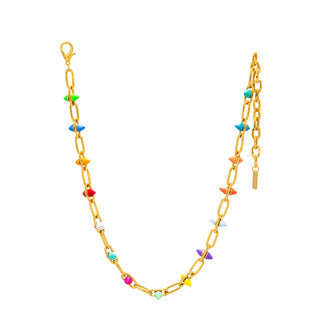 Ivey Necklace in Rainbow