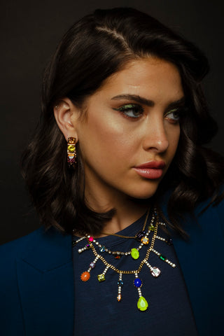 Rubin Necklace in Earth, Wind & Fire