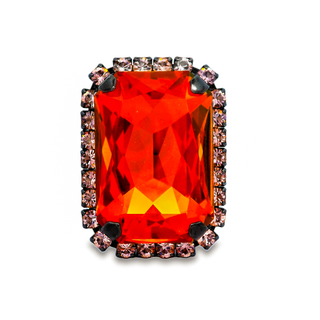 Mini Soleil Ring with Trim in Bohemian Wonderland