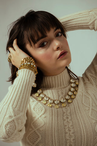 Keira Cuff in Champagne