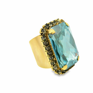 Mini Soleil Ring with Trim