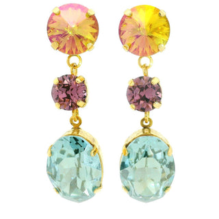 Medora Earrings in Watermelon