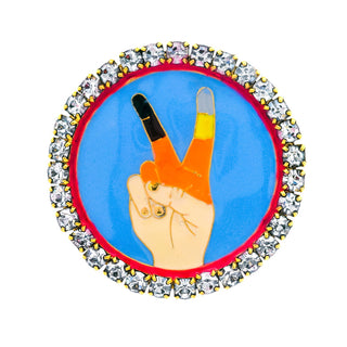 Peace For All Brooche