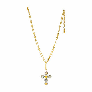 The Madonna Necklace in Chrome