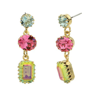 Boucles d'oreilles Zayna en pastèque