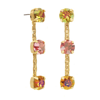 Mini boucles d'oreilles Lilith en pastèque