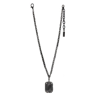 Mini Soleil Necklace in Jet