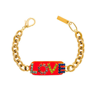 Love ID Bracelet in Enamel Candy Crush