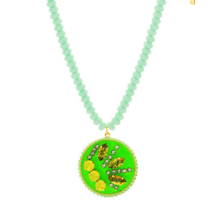 Ezana Necklace in Green
