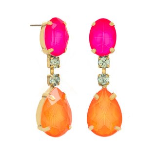 Mini Maisha Earrings in Watermelon