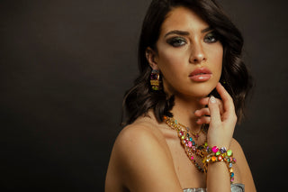 Vivica Necklace in Rainbow