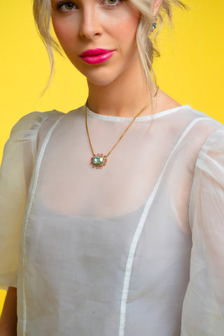 Sisi Necklace in Watermelon