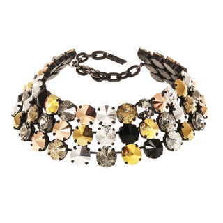 Nova Choker in Mixed Metallics