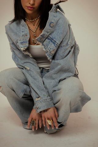 Ivo Necklace in Champagne