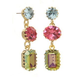 Boucles d'oreilles Zayna en pastèque