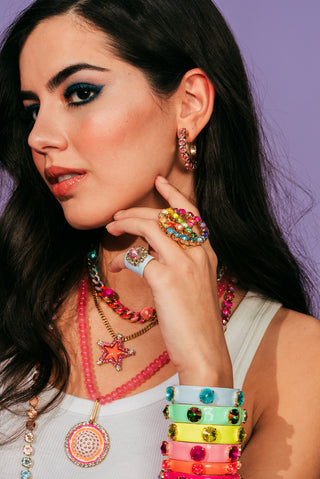 Boucles d'oreilles créoles Jubilé