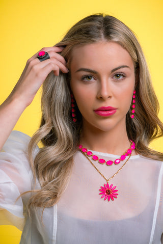 Molly Necklace in Electrics