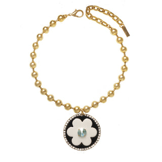Collier Toshka en blanc