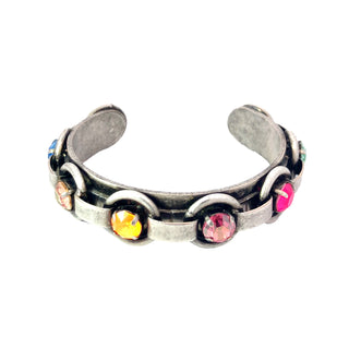 Henley Cuff in Antique Silver Rainbow