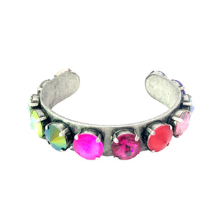 Keira Cuff in Watermelon Rainbow