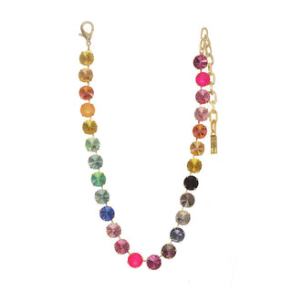 The Sofia Necklace in Watermelon Mix's