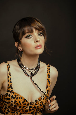 Milli Necklace in Jet