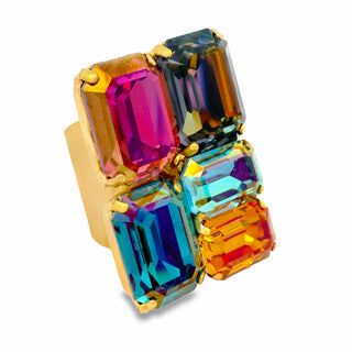Rowan Ring in Antique Gold
