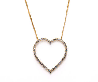 Open Heart Necklace
