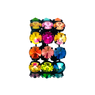Rainbow Ombre Bracelet in Smutt