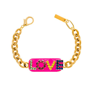 Love ID Bracelet in Enamel Candy Crush