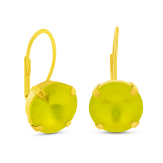 Caitlin Small Round Earrings in Candy Crush