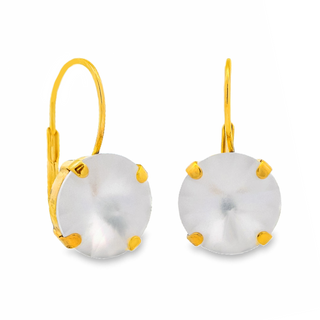 Caitlin Small Round Earrings in Candy Crush