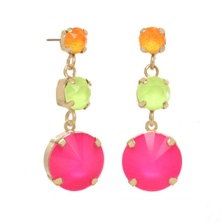 Boucles d'oreilles Torin en électrique multi