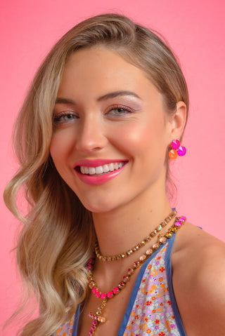 Sarina Necklace in Watermelon