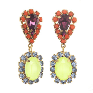 Boucles d'oreilles Neriah en Pastèque