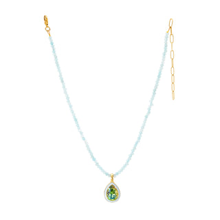 Dakota Necklace in Light Blue