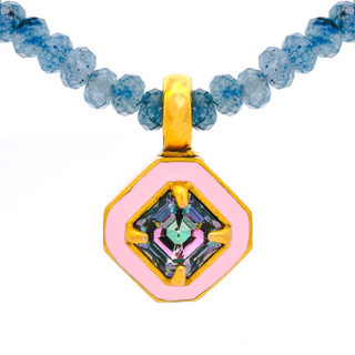 Dakota Necklace in Light Pink